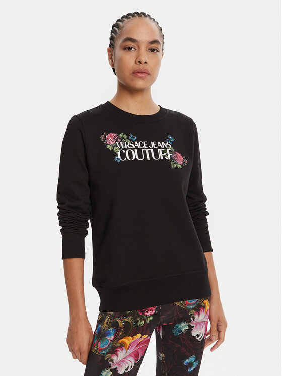 Versace Jeans Couture Džemperis · Juoda · Regular Fit