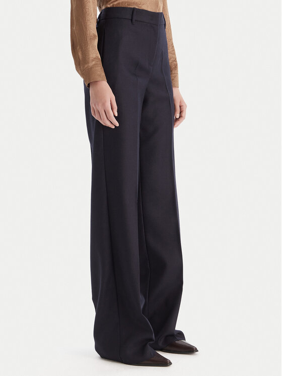 Marella Palazzo kelnės · Tamsiai mėlyna · Regular Fit
