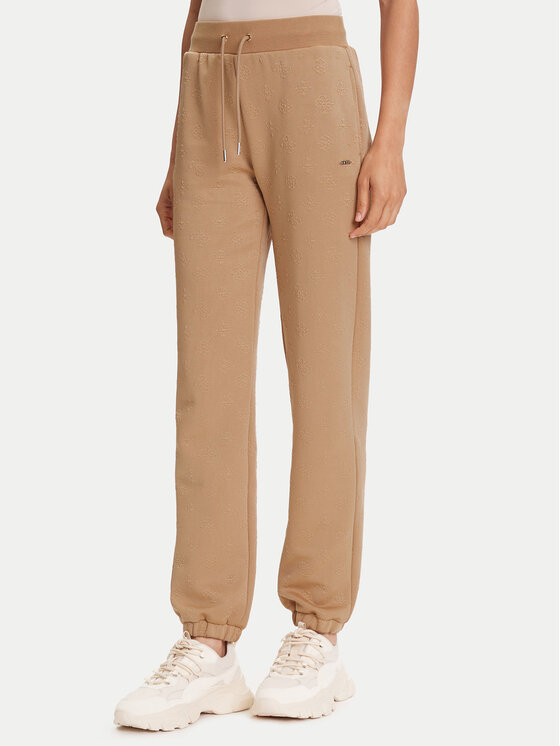 Guess Sportinės kelnės · Smėlio · Regular Fit