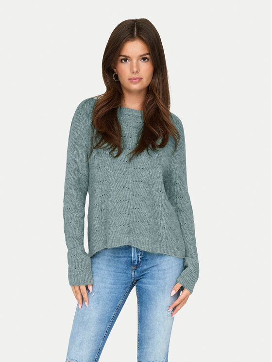 ONLY Megztinis · Žalia · Regular Fit