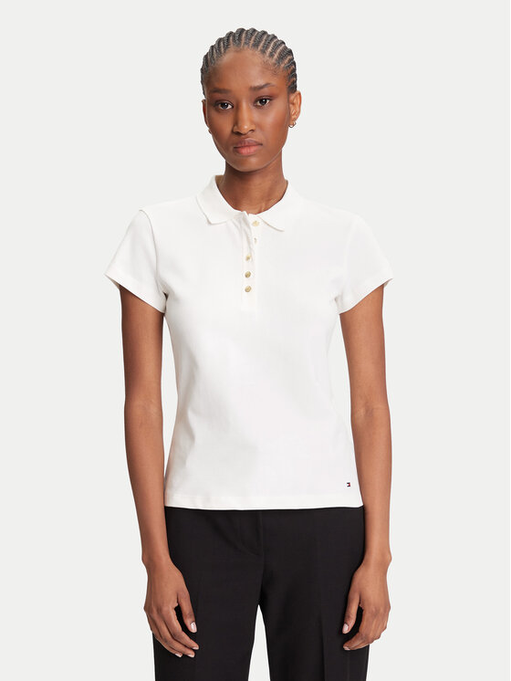 Tommy Hilfiger Polo marškinėliai · Écru