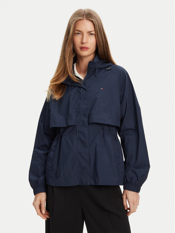 Tommy Hilfiger Neperpučiama striukė · Tamsiai mėlyna