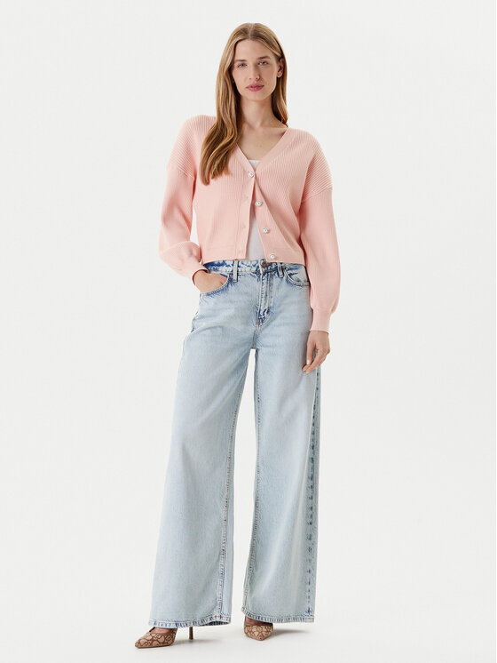 Guess Kardiganas · Rožinė · Oversize