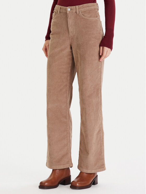 Kodas 20MAY Vero Moda Medžiaginės kelnės · Smėlio · Regular Fit