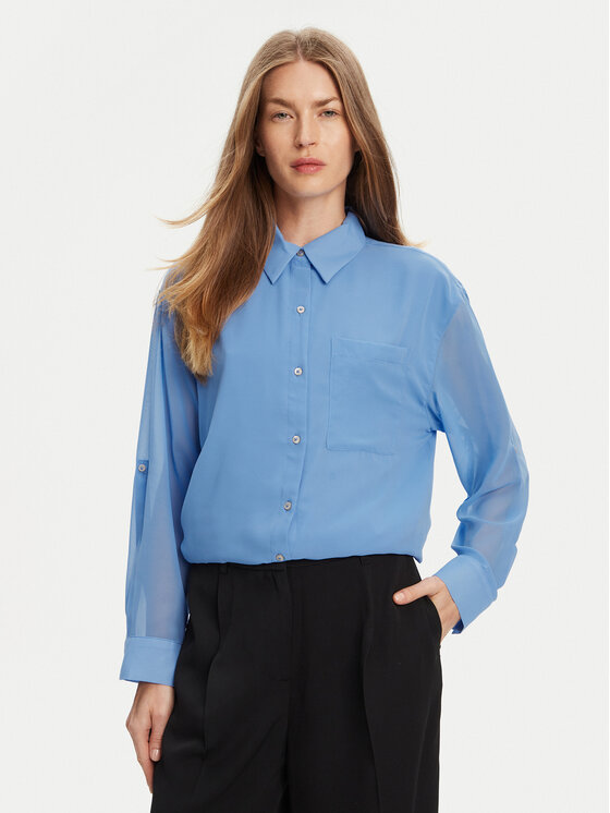 Calvin Klein Marškiniai · Mėlyna