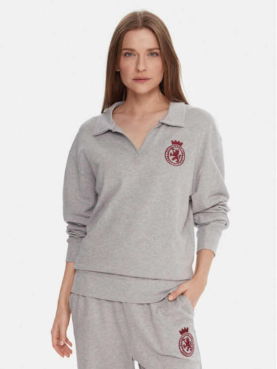 Tommy Hilfiger Džemperis · Pilka · Regular Fit
