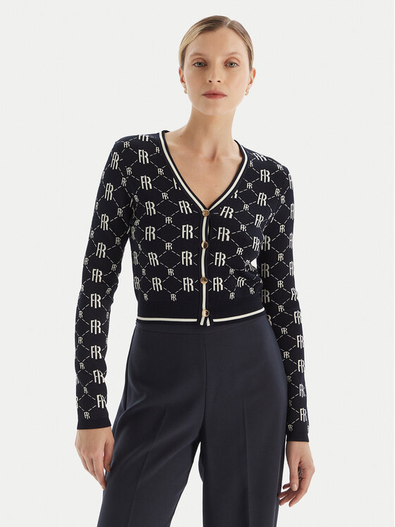 Kodas 20MAY Fracomina Kardiganas · Tamsiai mėlyna · Regular Fit