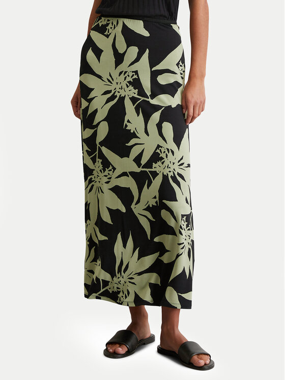 Marc O'Polo Midi sijonas · Juoda