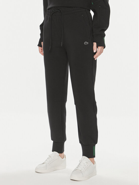 Lacoste Sportinės kelnės · Juoda · Regular Fit