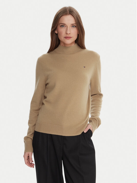 Tommy Hilfiger Megztinis · Smėlio · Regular Fit
