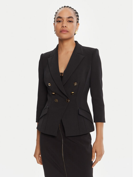 Elisabetta Franchi Švarkas · Juoda · Regular Fit