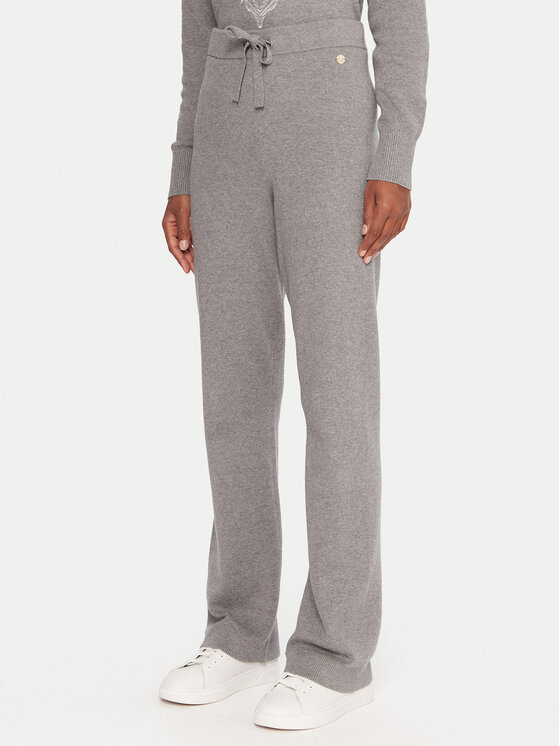 JOOP! Megztos kelnės · Pilka · Regular Fit