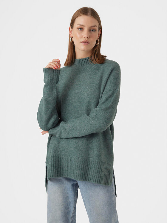 Vero Moda Megztinis · Žalia · Regular Fit