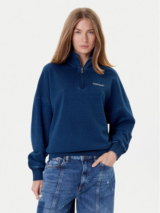 Guess Jeans Džemperis · Tamsiai mėlyna · Regular Fit