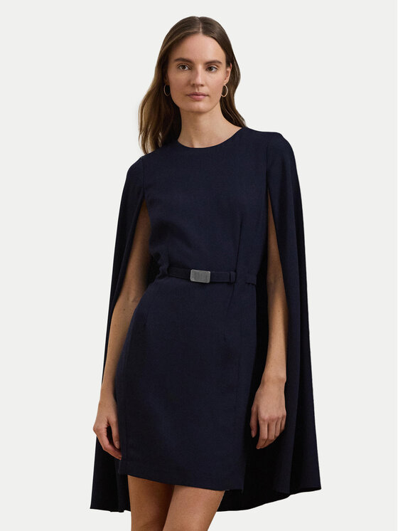 LAUREN RALPH LAUREN Kokteilinė suknelė · Tamsiai mėlyna · Mini