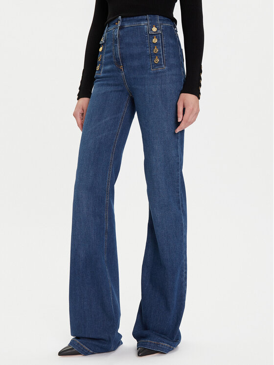 Elisabetta Franchi Džinsai · Mėlyna · Regular Fit