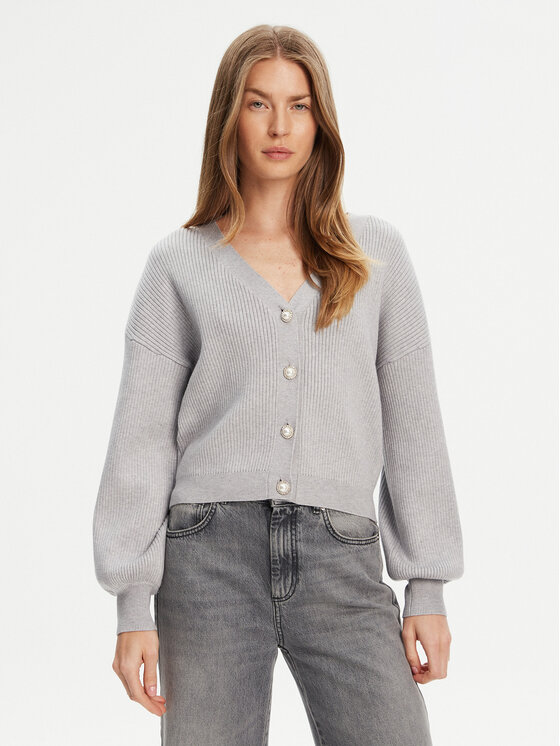 Guess Kardiganas · Pilka · Relaxed Fit