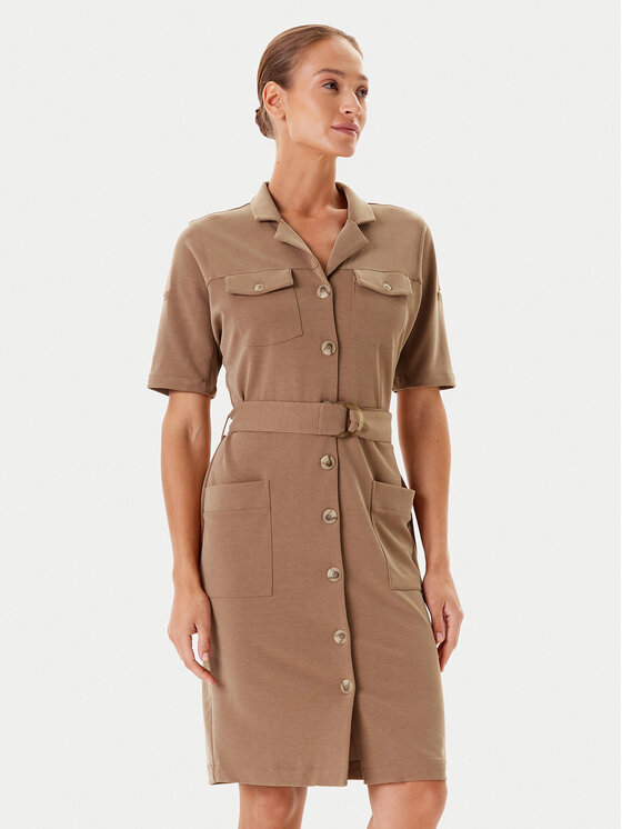 TATUUM Marškinių tipo suknelė · Smėlio · Midi