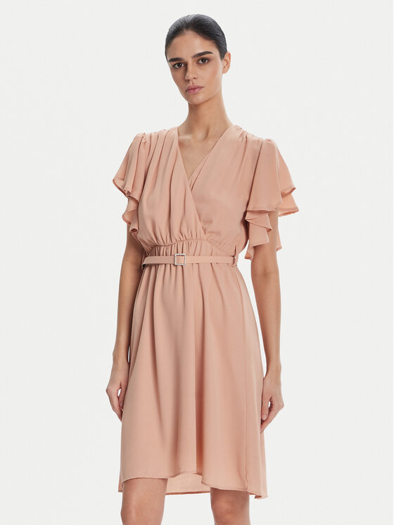 Artigli Kokteilinė suknelė · Smėlio · Mini