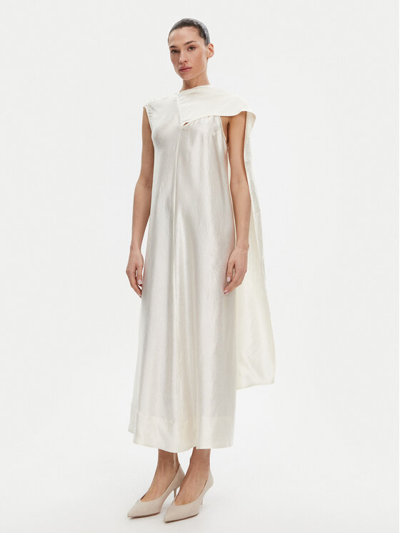 Herskind Kokteilinė suknelė · Balta · Midi