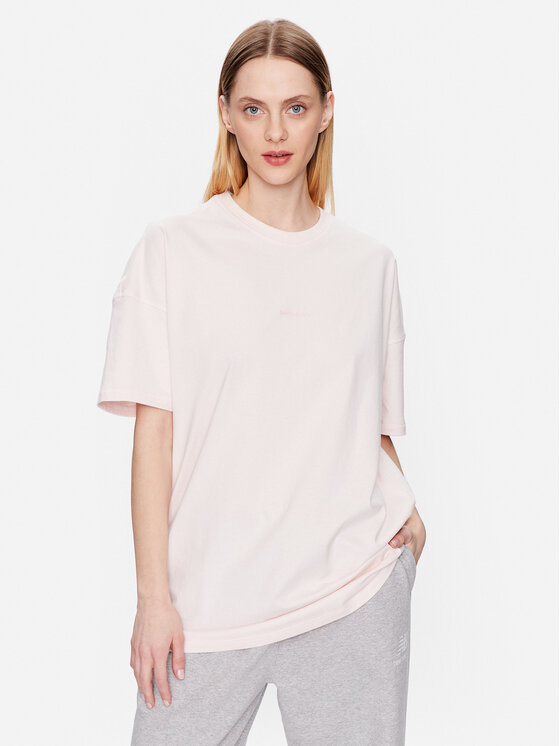 New Balance Marškinėliai · Rožinė