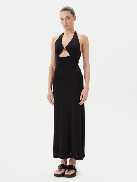 Max Mara Beachwear Kokteilinė suknelė · Juoda · Midi