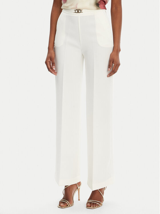 Marciano Guess Medžiaginės kelnės · Écru · Regular Fit