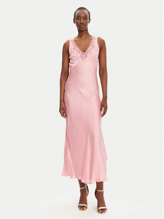 TWINSET Vakarinė suknelė · Oranžinė · Maksi