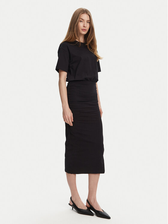 Marella Kasdieninė suknelė · Juoda · Midi
