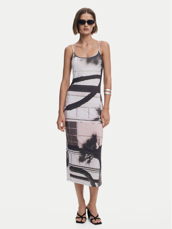 Desigual Vasarinė suknelė · Spalvota · Midi
