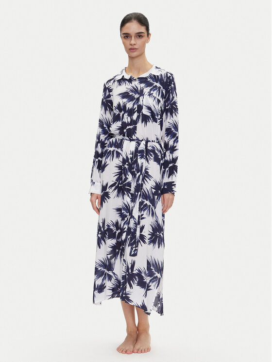 DKNY Marškinių tipo suknelė · Tamsiai mėlyna · Midi