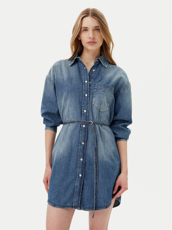 JOOP! Jeans Džinsinė suknelė · Mėlyna · Mini