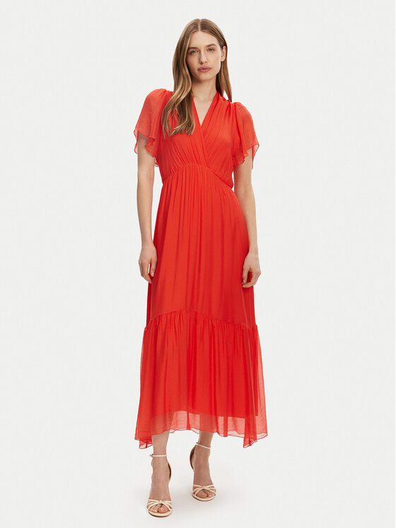 Haveone Vasarinė suknelė · Oranžinė · Maksi