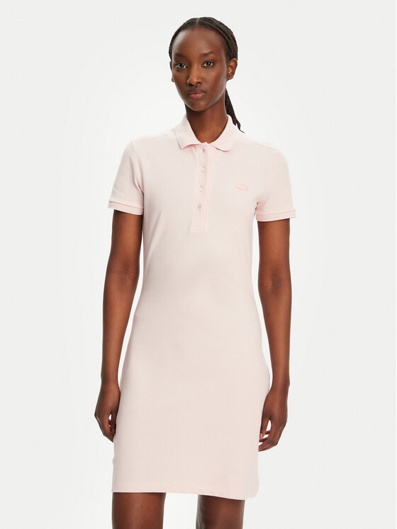 Lacoste Kasdieninė suknelė · Rožinė · Mini