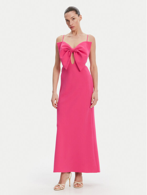 Bardot Vakarinė suknelė · Rožinė · Maksi