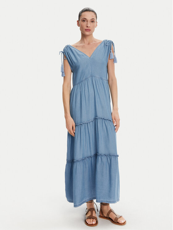 Pepe Jeans Kasdieninė suknelė · Mėlyna · Midi