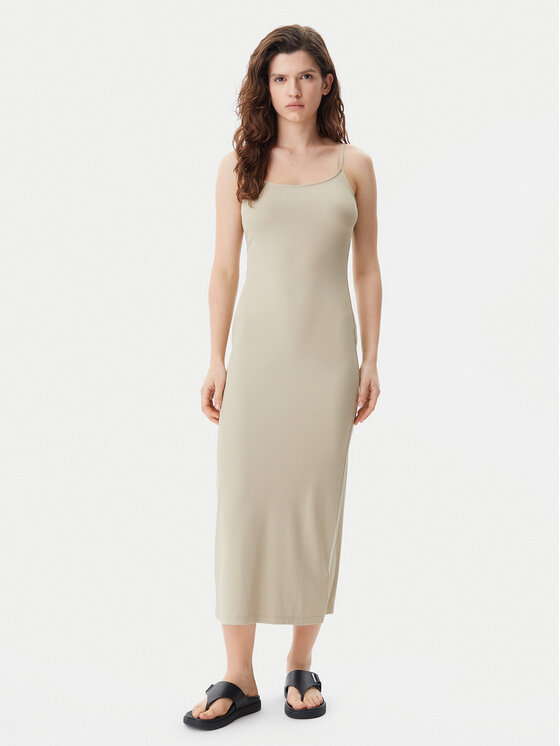 Calvin Klein Jeans Vasarinė suknelė · Smėlio · Midi