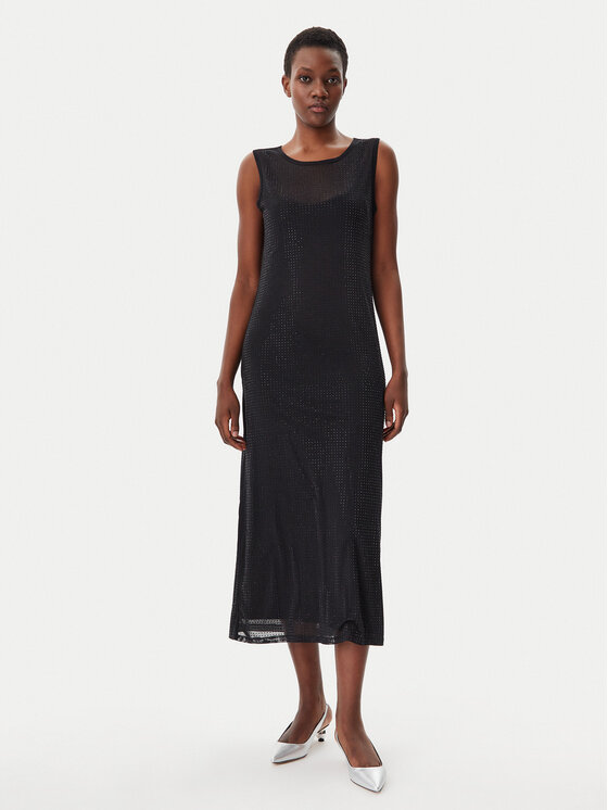 LOLA CASADEMUNT Kokteilinė suknelė · Juoda · Midi