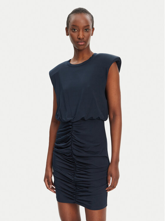 ROTATE Kokteilinė suknelė · Tamsiai mėlyna · Mini