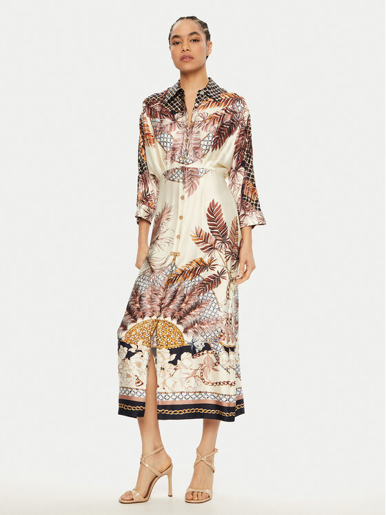 Luisa Spagnoli Marškinių tipo suknelė · Spalvota · Maksi