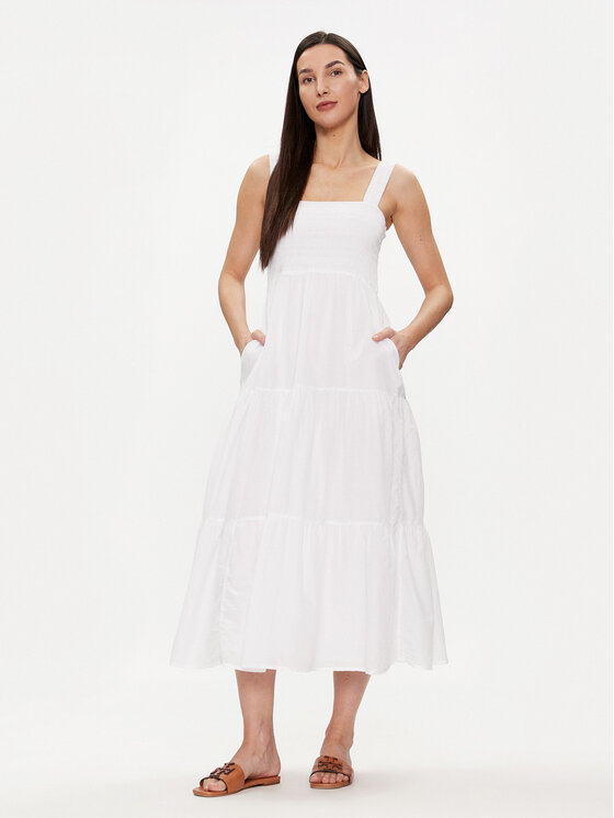 Seafolly Vasarinė suknelė · Balta · Midi
