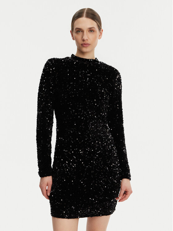 DKNY Kokteilinė suknelė · Juoda · Mini