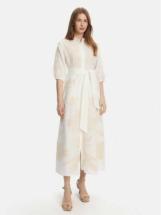 Marella Marškinių tipo suknelė · Balta · Midi