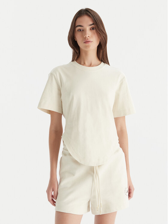 adidas by Stella McCartney Marškinėliai · Smėlio