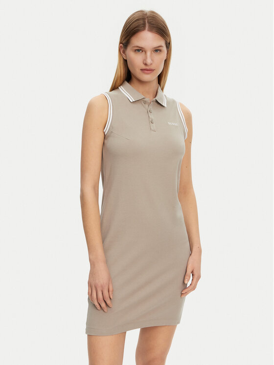 Guess Kasdieninė suknelė · Chaki · Mini