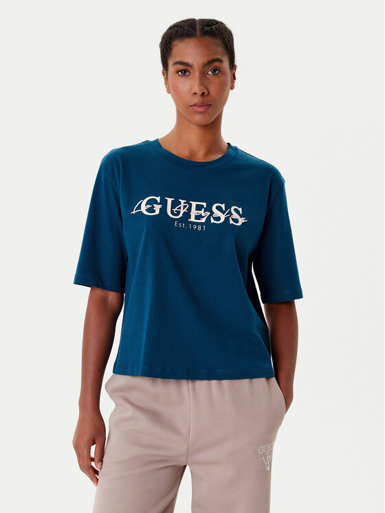 Guess Marškinėliai · Mėlyna