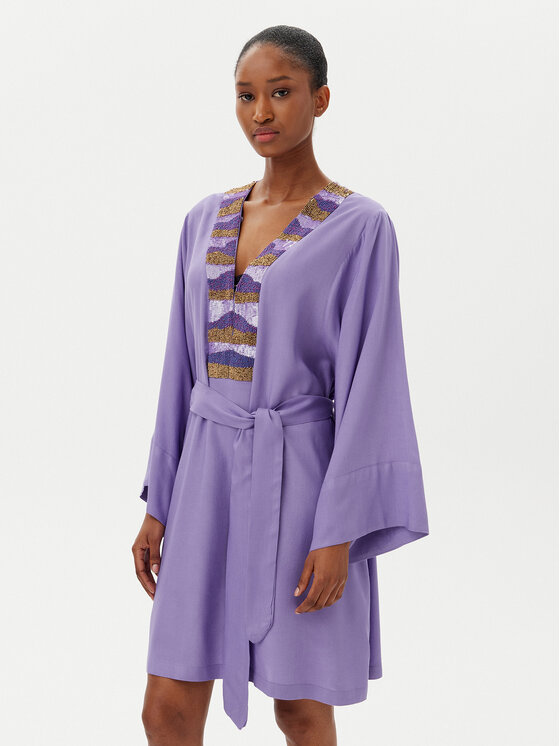 LOLA CASADEMUNT Vasarinė suknelė · Violetinė · Mini