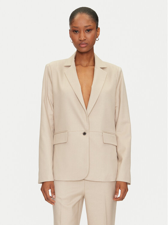 Morgan Švarkas · Smėlio · Regular Fit