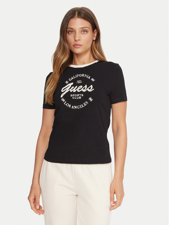 Guess Marškinėliai · Juoda
