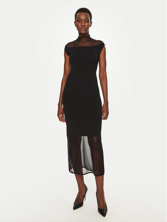 Kodas SUN15 Calvin Klein Kasdieninė suknelė · Juoda · Midi